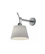 Artemide - Tolomeo Parete Diffusore Wandleuchte Ø18 Grau Satin