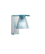 Kartell - Light Air Wandleuchte Sculped Hell Blau