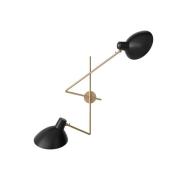 Astep - VV Cinquanta Twin Wandleuchte Brass/Black