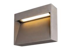 SLV - Concreto LED Außen Wandleuchte M IP65 Light Grey