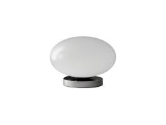 Lindby - Sonika Tischleuchte Satin H21 Nickel/Opal White