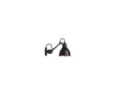 Lampe Gras - 304SW Wandleuchte Schwarz/Schwarz/Kupfer Lampe Gras