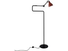 DCW - 411 Stehleuchte Rot Lampe Gras