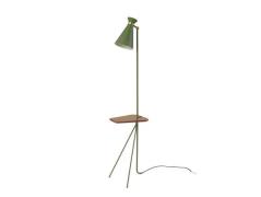 Warm Nordic - Cone Stehleuchte m/Tisch Pine Green