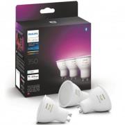 Philips Hue - White&Color Amb. 4.3W Bluetooth GU10 Leuchtmittel 3pcs. ...