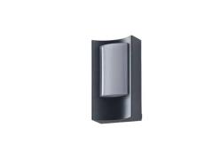 Lindby - Olega LED Außen Wandleuchte Dark Grey