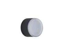 Lindby - Mathea Round LED Außen Deckenleuchte Dark Grey