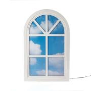 Seletti - Window 2 Wand-/Stehleuchte White/Light Blue Seletti
