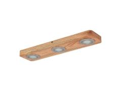 Lindby - Mikari 3 LED Deckenleuchte Wood