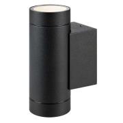 Markslöjd - Pipe 2 Außen Wandleuchte IP44 Black