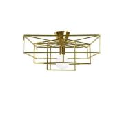 Globen Lighting - Cube Deckenleuchte Brass