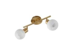 Lindby - Elaina 2 Deckenleuchte Brass/Opal