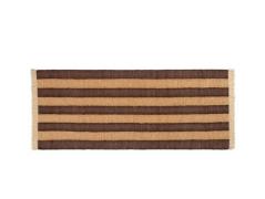 Ferm Living - Ives Runner 80x200 Tan/Chocolate