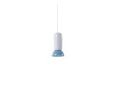 Lindby - Kerimi Pendelleuchte Creme/Blue