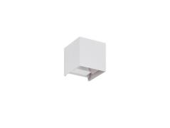 Lindby - Nivar Square LED Außen Wandleuchte White