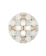 Slamp - Mida Deckenleuchte/Wandleuchte Medium White/Gold