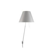 Luceplan - Costanza Wandleuchte m/Dimmer Alu/ Mistic White