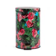 Seletti - Roses Toiletpaper Home Dustbin Ø25xH39,5 Multicolor