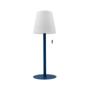 Lindby - Azalea LED Portable Tischleuchte IP44 Weiß/Blau