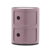 Kartell - Componibili 2 Beistelltisch Mauve