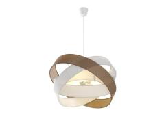 Lindby - Simaria Pendelleuchte Brown/White/Grey