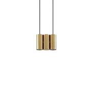 Lucande - Cesur 3 Pendelleuchte Brass