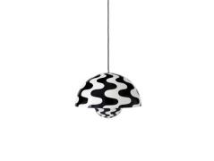 &Tradition - Big Flowerpot VP2 Pendelleuchte Black/White