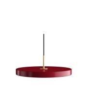 Umage - Asteria Plus Pendelleuchte Medium Ruby Rot/Messing