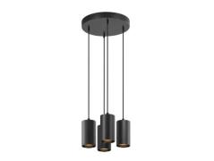 SLV - Asto Tube 4 Pendelleuchte Black