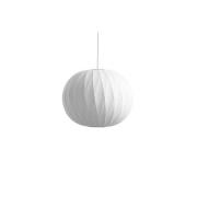 Herman Miller - Nelson Ball Crisscross Bubble Pendelleuchte M Off-Whit...