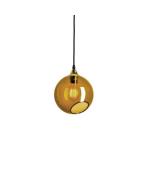 Design By Us - Ballroom Pendelleuchte Amber m/Gold Sockel