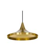 Tom Dixon - Beat Light Wide LED Pendelleuchte Messing