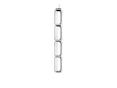 Flos - Noctambule S4 Pendelleuchte High Cylinder