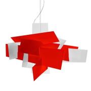 Foscarini - Big Bang LED XL Pendelleuchte Dimmbar Rot 10m