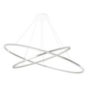 Nemo Lighting - Ellisse Double Pendelleuchte Aluminium