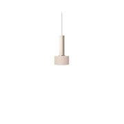 Ferm Living - Collect Pendelleuchte Disc High Light Grey