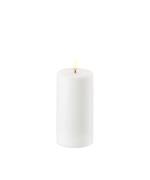 Uyuni - Stumpenkerze LED 7,8x15 cm Nordic White Lighting