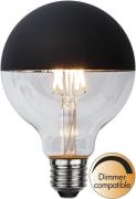 LED lamp E27 G95 Top Coated (Schwarz)
