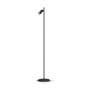Floor lamp Cato Slim simple matt black (Schwarz)