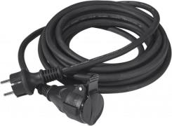 Extension cable outdoors 7m (Schwarz)