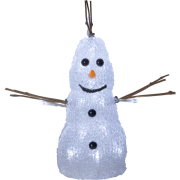 Decoration Snowman (Weiß)