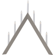 Arrow 60cm candlestick (Beige / Braun)