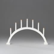 Electric candlestick arch 7L (Weiß)