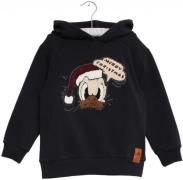 Wheat Disney Terry X-Mas Sweatshirt, Midnight Blue, 110