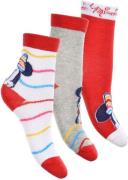 Disney Socken Minnie Maus 3er-Pack, Rot, 31-34