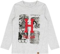 Hust &  Claire Arti Langarmshirt L/S, Pearl Grey Melange 10 Jahre