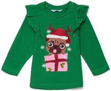 Luca &  Lola Top Merry Pugbaby, Green 62