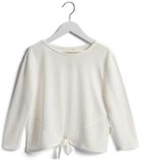 Petite Chérie Atelier Adelfia Pullover, White 110-116