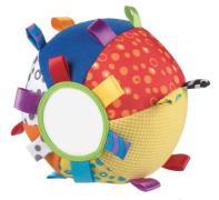 PlayGro Aktivitätsspielzeug weicher Ball mit Spiegel, Babyspielzeug