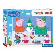 Peppa Wutz Puzzle Maxi, 104 Teile